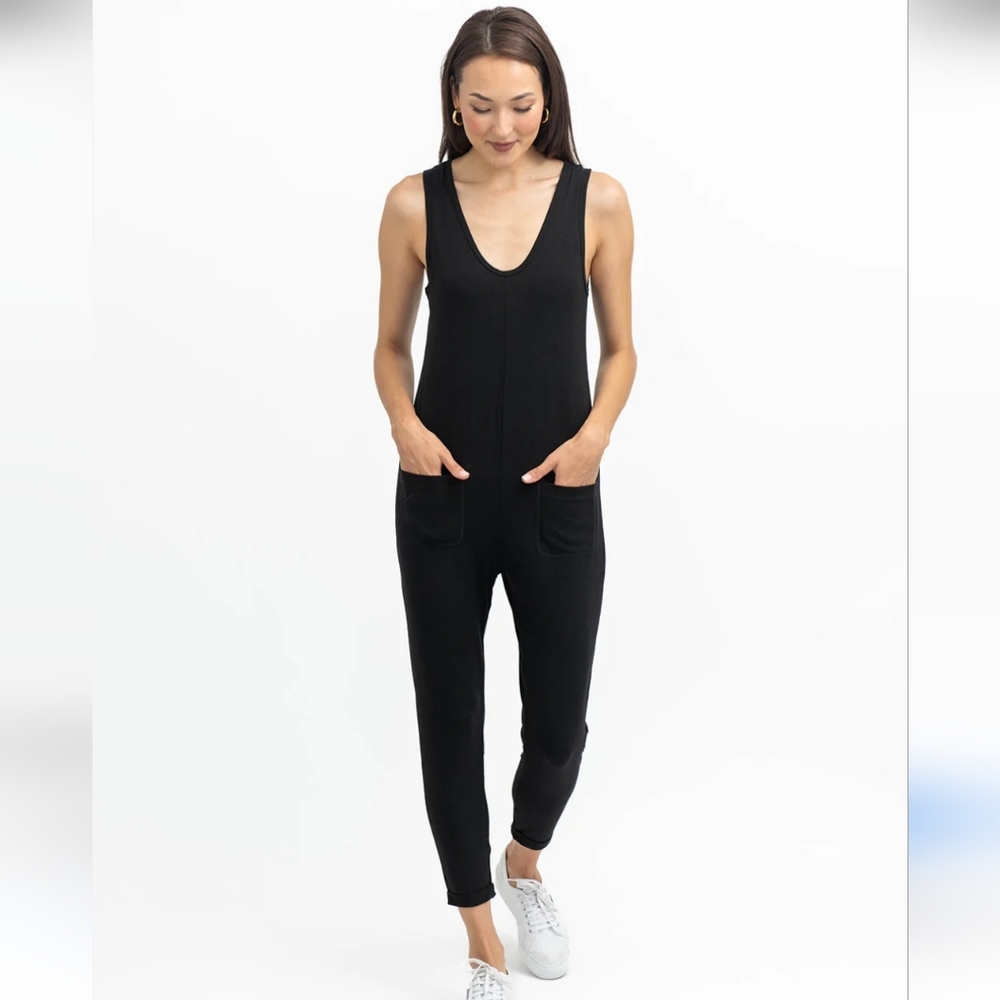 EUC, Smash + Tess Saturday Romper in Midnight Black Xxs Pockets